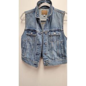 America Eagle Denim Vest‎ S/p/ch